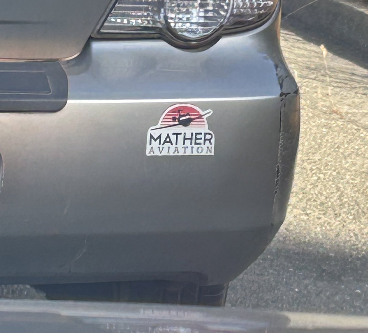 WINGS_NUTS's tweet photo. Seen in the wild. In my headcanon, after the events of Wings, Lowell moves to California to open up Mather Aviation. https://t.co/jMfoqjaNVX