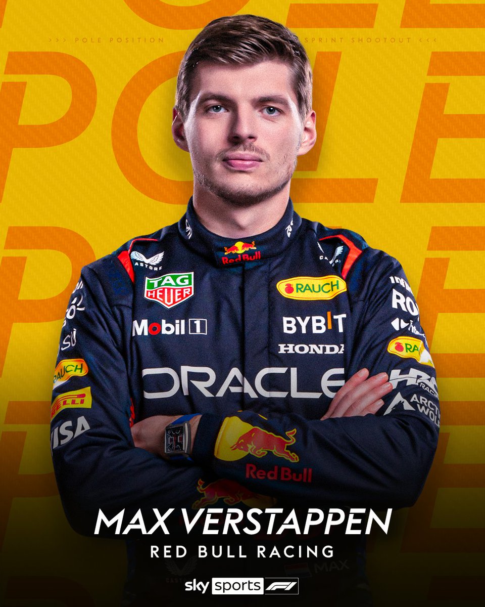 Max Verstappen will be ON POLE for the Miami Grand Prix Sprint! ⚡