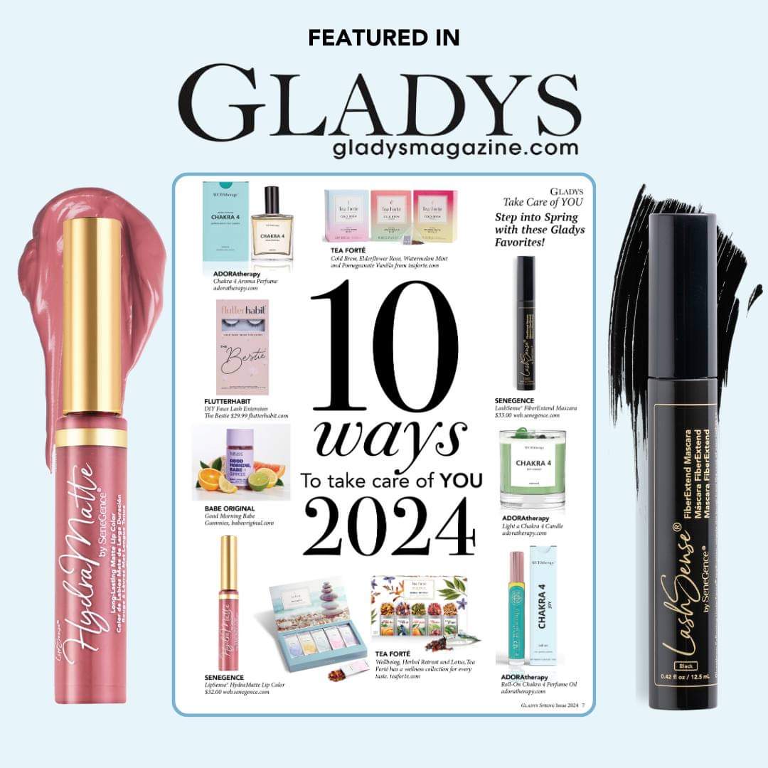 ✨️FEATURED✨️ in Gladys magazine 😍 ✨️These must-haves were just featured in the Gladys Magazine 2024 Spring Issue. Check it out! Read here: gladysmagazine.com/index.php/en/i… #LuxeBeautyByMonica #SeneGence Via: @SeneGence & @GladysMagazine