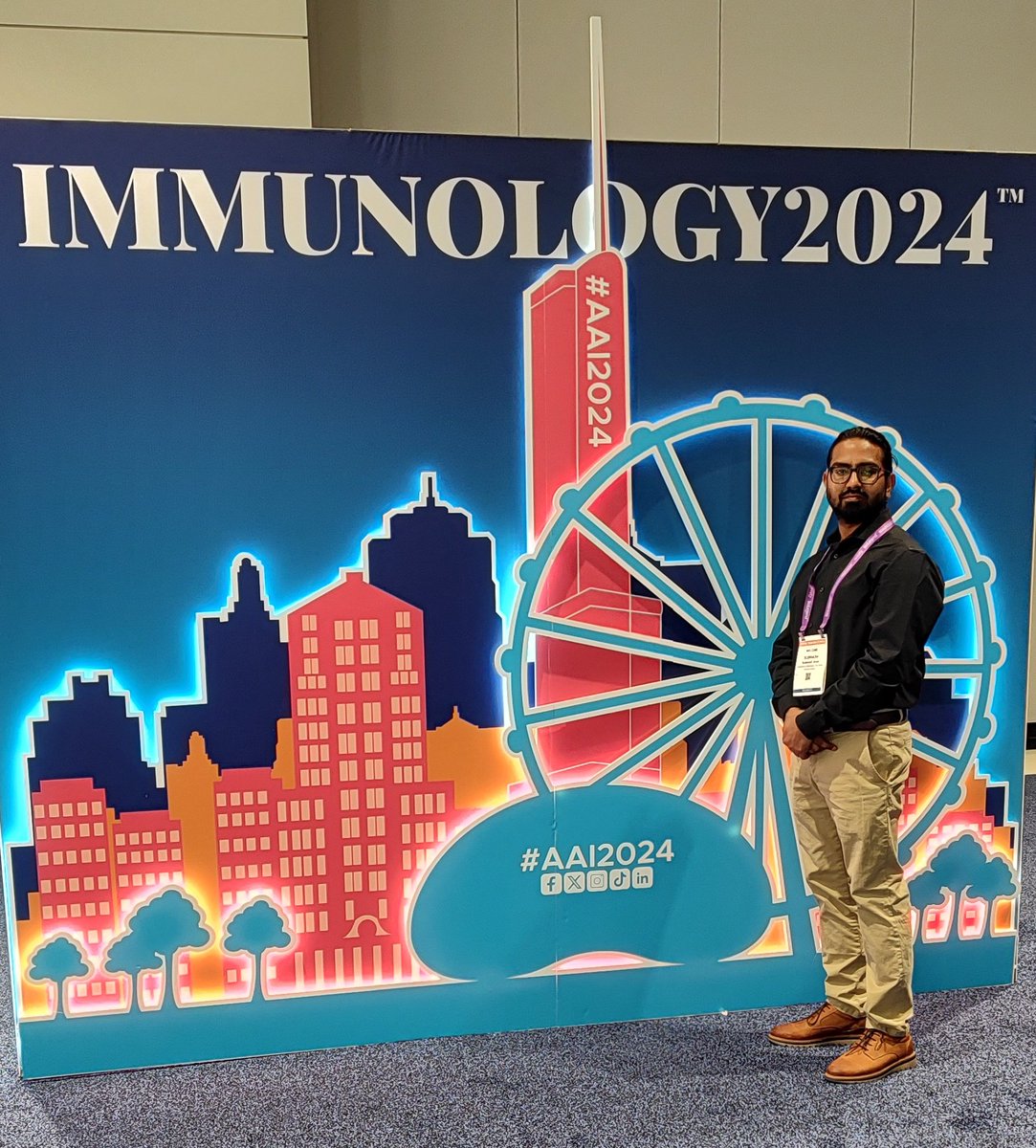 Representing <a href="/parentclab/">Carole Parent Lab</a> <a href="/UMLifeSciences/">UMLifeSciences</a> at #immunology2024.