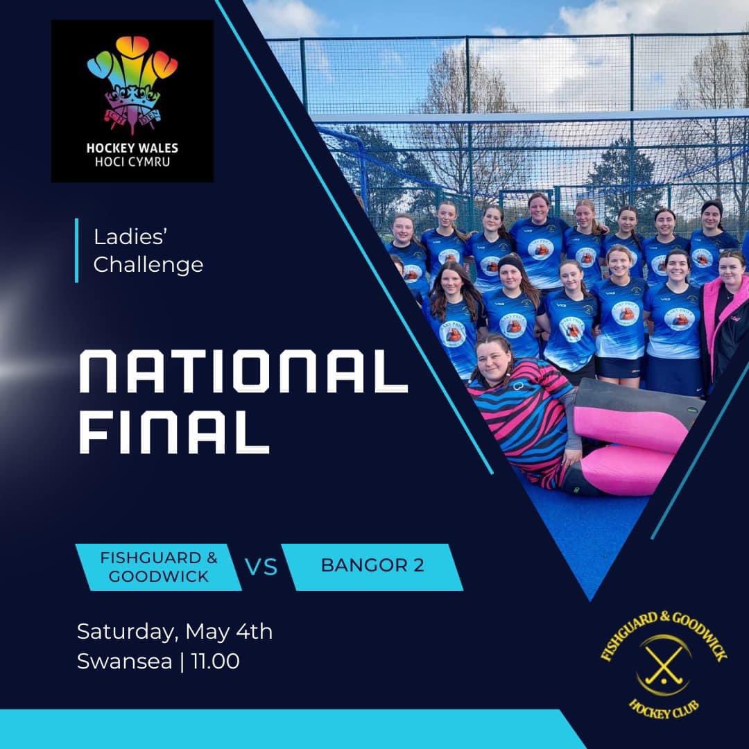 Tomorrow sees our senior ladies take on Bangor in the Welsh Challenge Cup final in Swansea! It’s the culmination of our season and a massive day for the club - good luck ladies!

#UpTheFish🐟