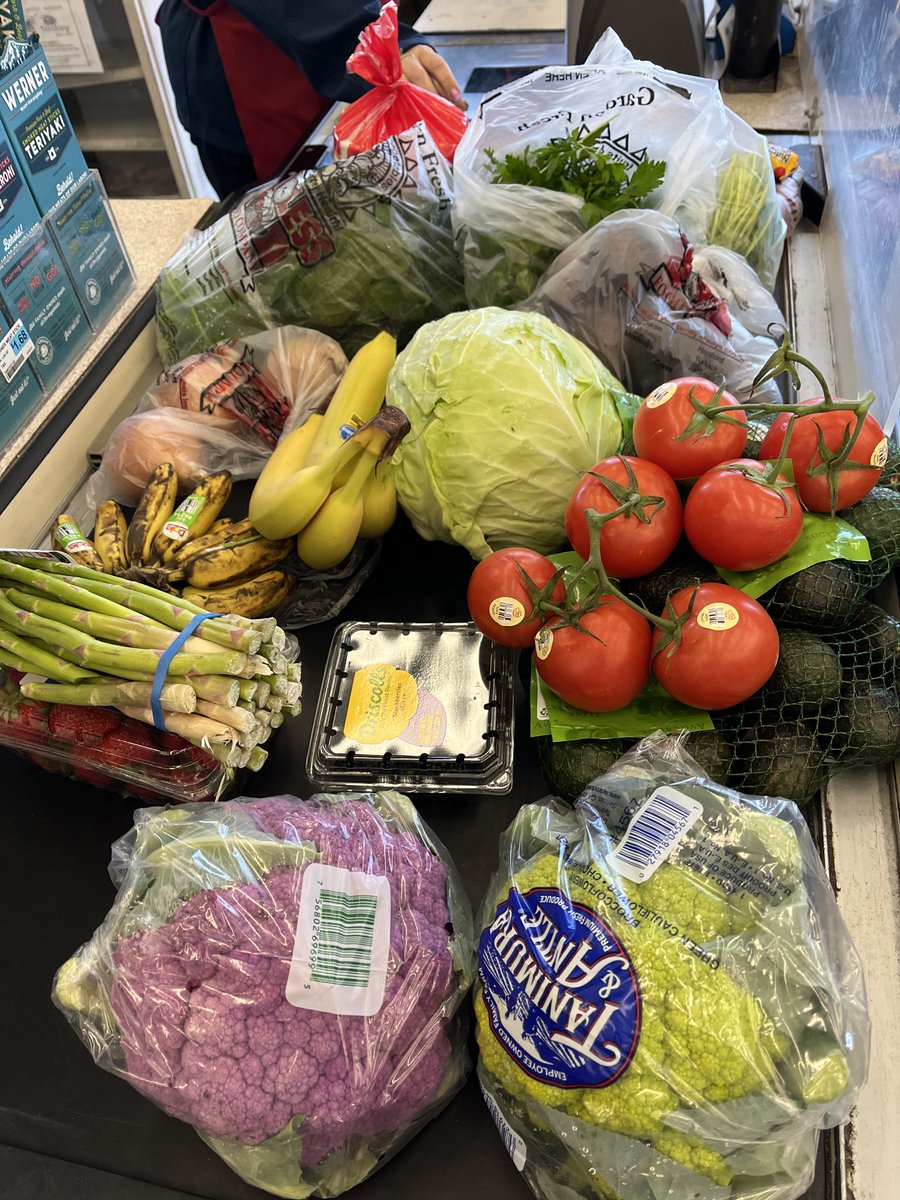 what does your cart look like?
here is my typical buy.  Give or take a couple portions of protein