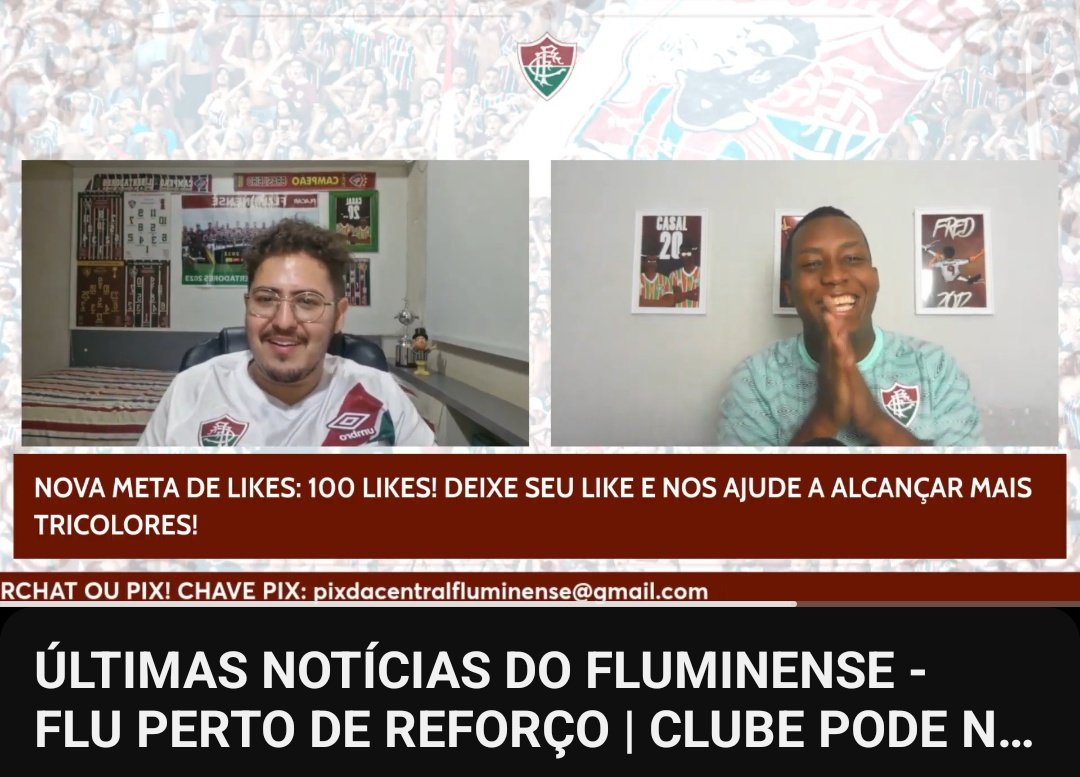 🚨 AO VIVO Capuano e Daniel falando de Fluminense! Sextou! Thiago Silva vem aí?.. VEM >> youtube.com/live/a1Ve6IQWV…