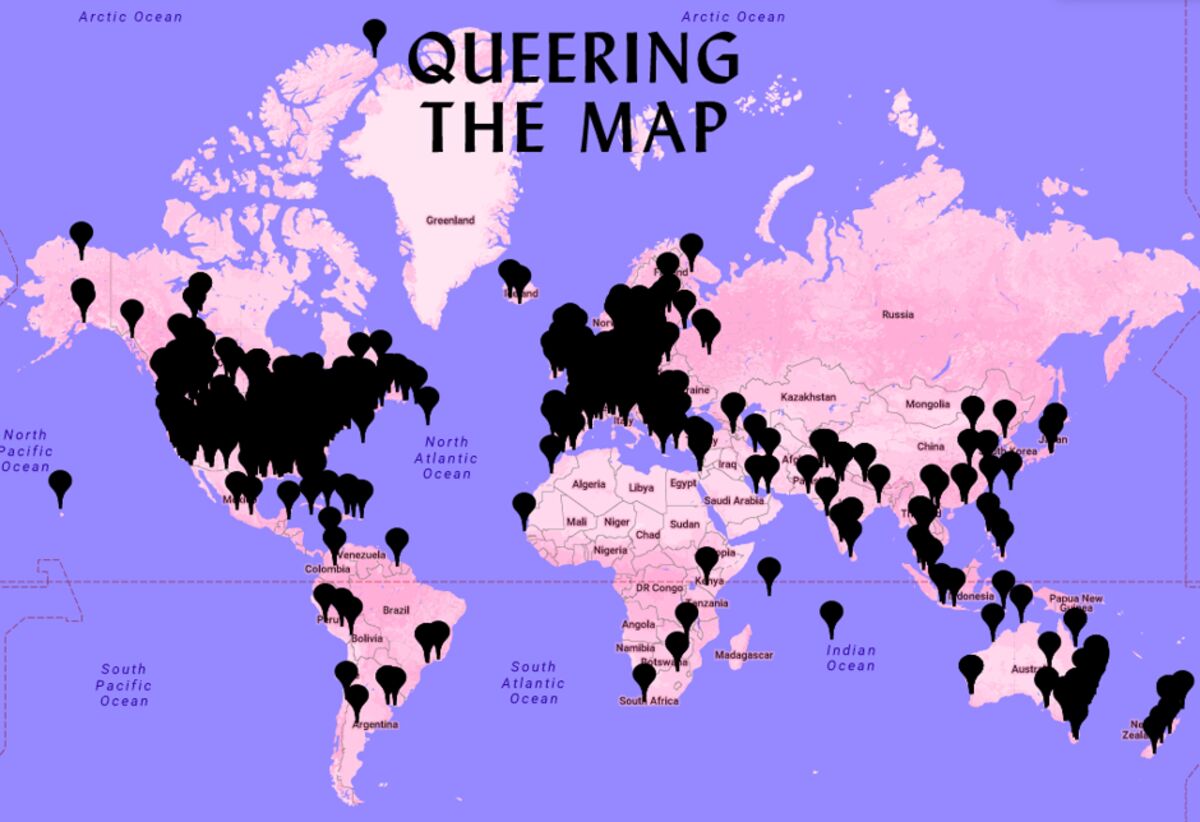 What stands out when we look at this map of 'LGBTQI+ spaces' across the globe? Isn't  it odd that the 'borders' of Gender/Queer ideology lines up perfectly with the Global West?

The fact is, 'Gender' is the new religion, a nonsense bourgeoisie luxury belief borne out of the…
