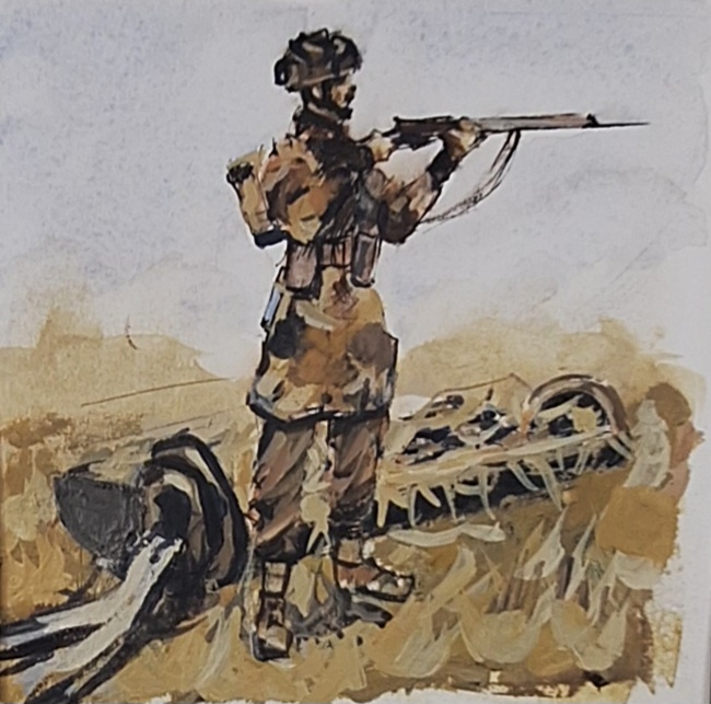 #arnhem  #parachuteregiment  #ww2 
>signed ORIGINAL direct from the Artist, when it's gone it's gone!
>From a British artist who has exhibited at the Royal Academy  in London!
#ww1 #Somme  #ypres  #illustration  #poppies #illustrationart ebay.co.uk/itm/3647073941…