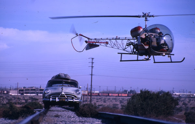 From the Archives 🎞️ Greg revisits his early experiences, sharing: 'In 1968, when Jim Freeman and I were exploring the possibilities of filming from interesting angles, we began a career of helicopter shooting. Jim became a specialist.' #500SummerStories, available on Amazon!