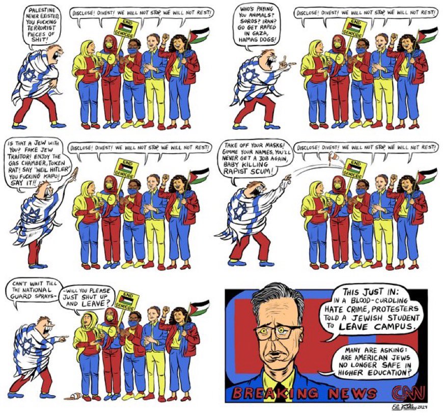 <a href="/ireallyhateyou/">B.M.</a> <a href="/elivalley/">Eli Valley</a> Here’s the full panel by Eli: