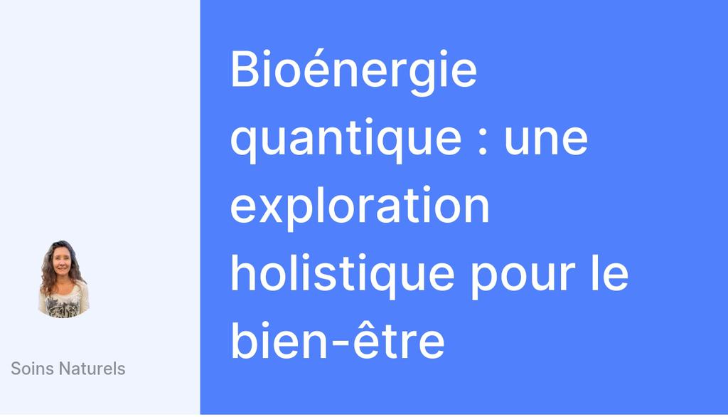 L'épanouissement personnel à travers la bioénergie quantique commence par une prise de  conscience de notre champ énergétique et de son influence sur notre réalité quotidienne.

Lire l'article 👉 lttr.ai/ASLUn

#BioénergieQuantique #Bioénergétique #Énergétique