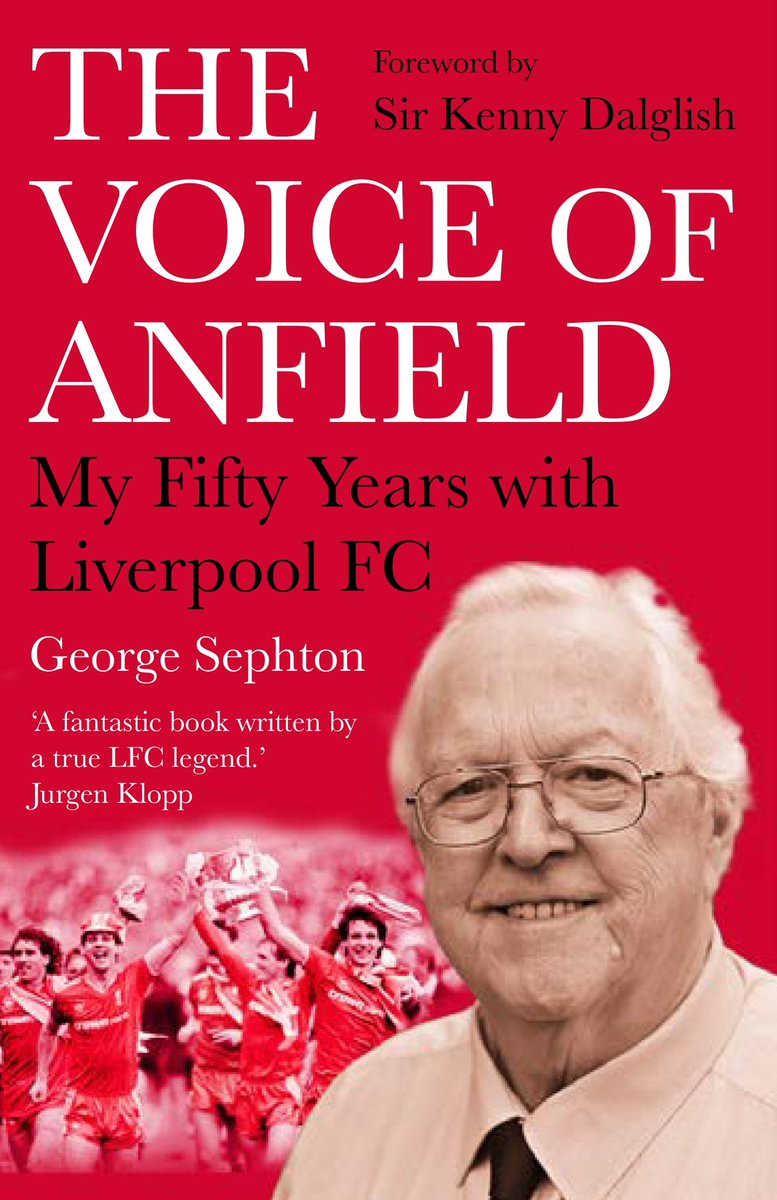 Real treat today to meet @GeorgeSephton1 when he came to speak to @ParkinsonsUK Liverpool Branch that my parents run. Some amazing stories from his more than 50 years @LFC so looking forward to reading the book.