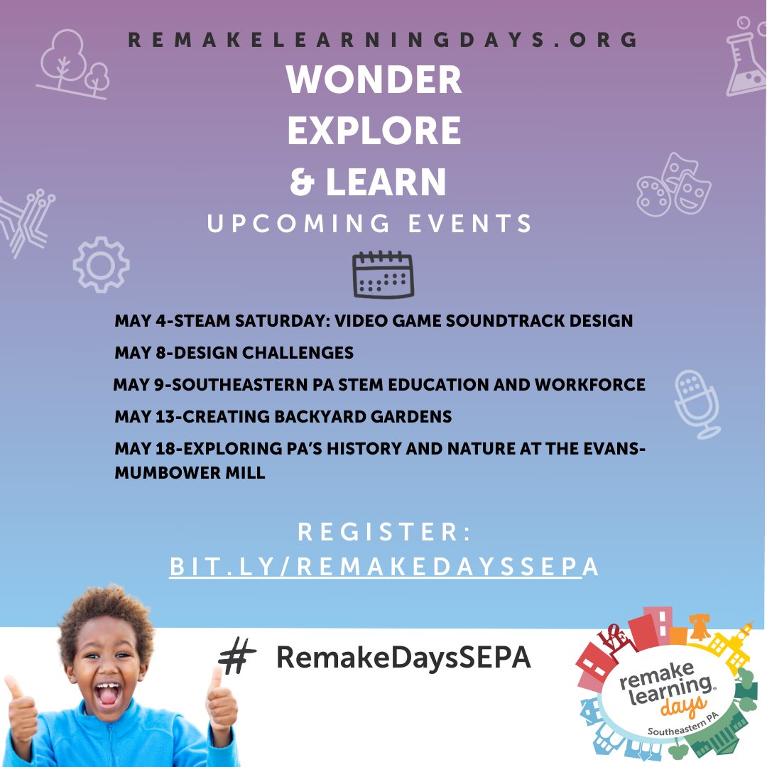 #RemakeDays are in full swing! Join us for our upcoming events and help us celebrate!
Register: bit.ly/remakedaysSEPA
#RemakeDaysSEPA