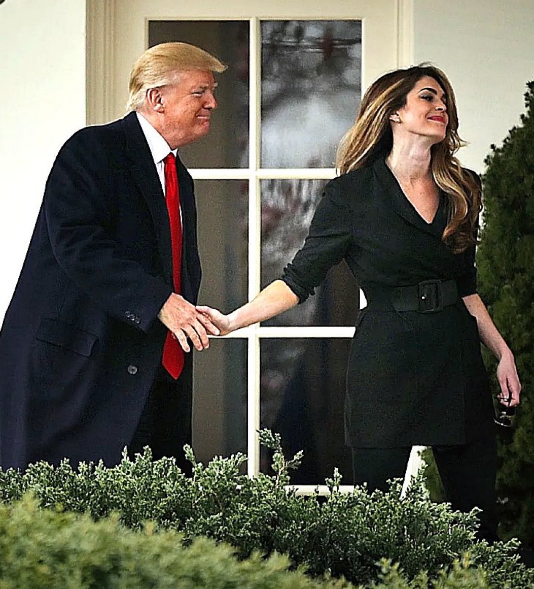 Trump tried to sleep with Hope Hicks many times years ago. As it turns out, she fucked him in court today