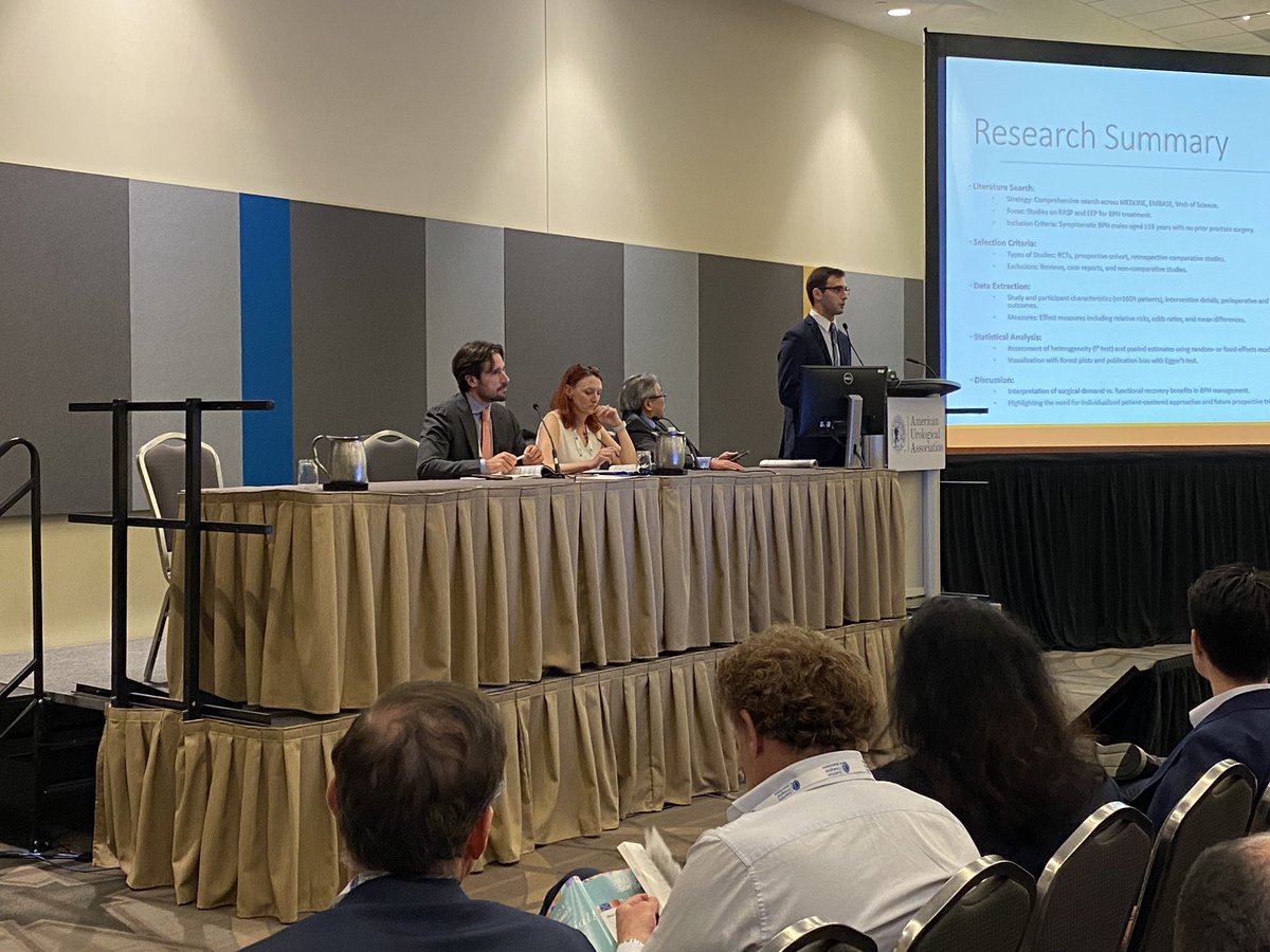MBBerjaoui (@berjaouimb) on Twitter photo Amazing turnout for the session with great session facilitators <a href="/DrDeanElterman/">Dean Elterman</a> <a href="/UroLori/">LoriLernerUro</a>
#AUA2024 #AUA24 <a href="/AmerUrological/">Amer. Urol. Assn.</a> Amazing turnout for the session with great session facilitators <a href="/DrDeanElterman/">Dean Elterman</a> <a href="/UroLori/">LoriLernerUro</a>
#AUA2024 #AUA24 <a href="/AmerUrological/">Amer. Urol. Assn.</a>