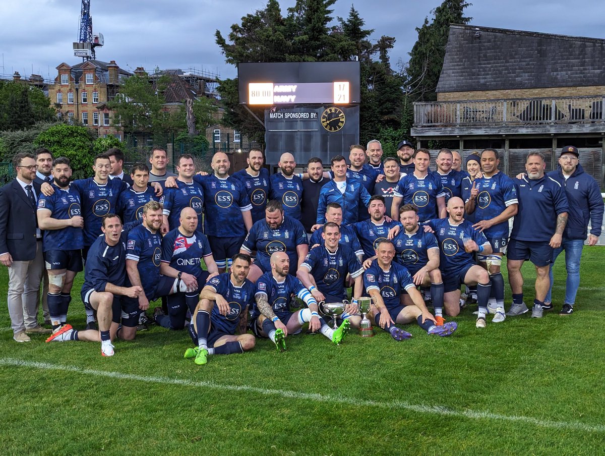 Your #NavyRuyby #Mariners Inter Service Championship winners 2024! #GoNavy #NavyFit #Richmond