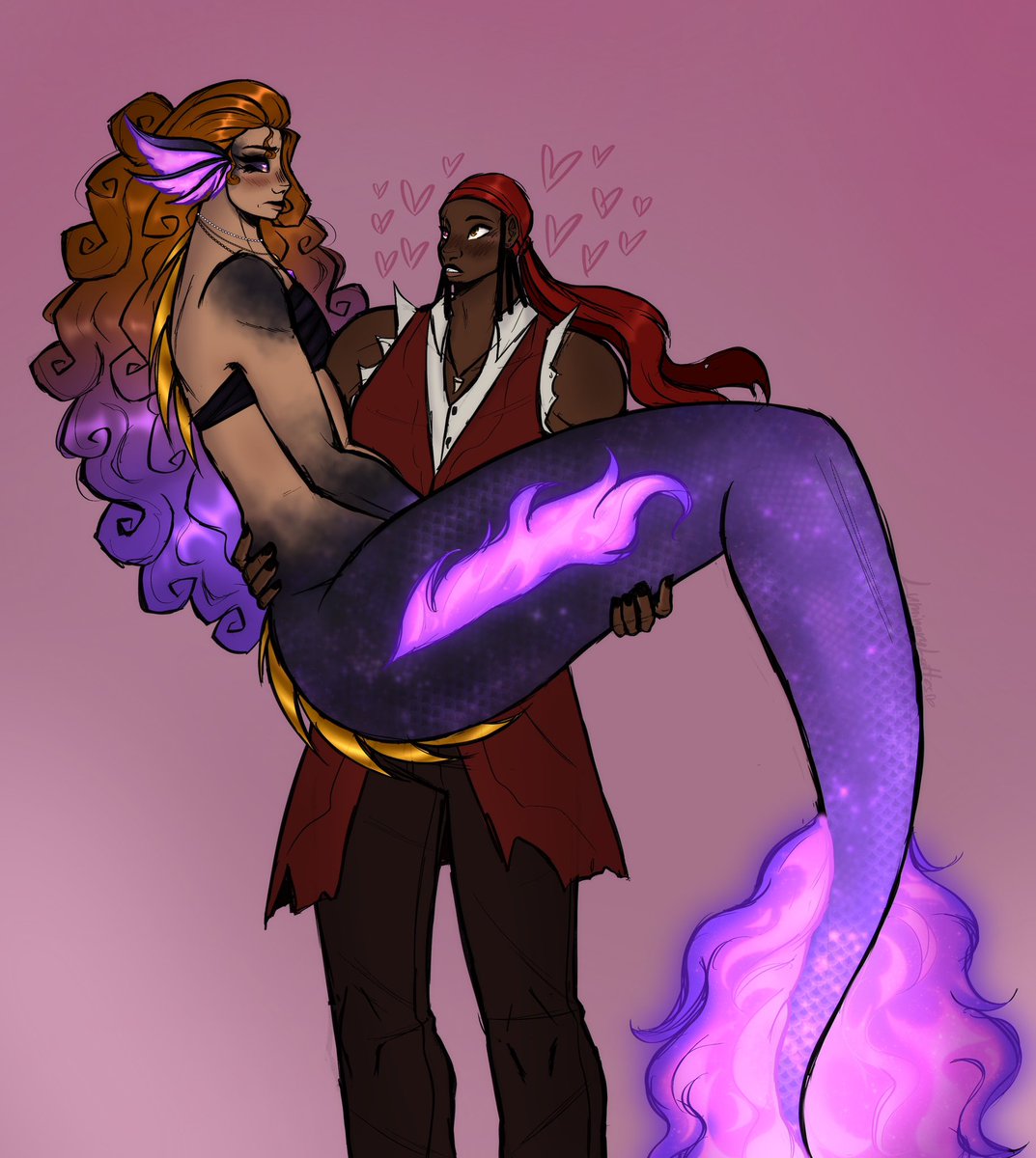 The #mermay brainworms got to me 
Raph and Yuna in a pirate/mermaid au!! 
(Yuna is technically a siren and has a giant form lmao)

#rottmnt #rottmntoc #riseoftheteenagemutantninjaturtles #RiseoftheTMNT #rottmntraph #SaveRiseoftheTMNT #UnpauseRiseoftheTMNT #rottmntfanart