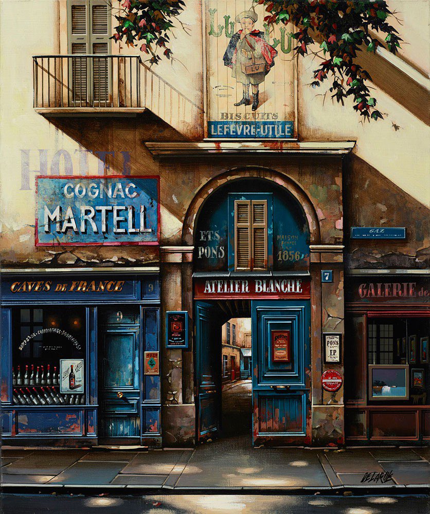 Cognac Martell
Painting, Acrylic 
Jean-Baptiste Delarue.