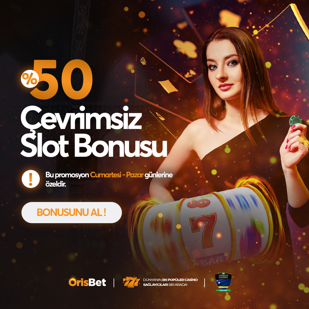 🤩 #Orisbet'te Hafta Sonu Bir Başka 💰Cumartesi & Pazar Günlerine Özel %50 Çevrimsiz Slot Yatırım Bonusunu Sakın Kaçırma 💰 Orijinal Lisans Güvencesi İle 3.000.000₺ Çekim Limiti ! GÜNCEL Giriş: cutt.ly/orisssgiriss