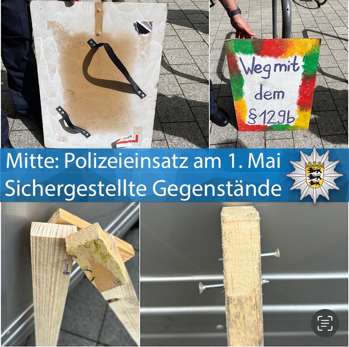 Wahrheit oder Lüge?! Am #1Mai kam es in #Stuttgart wieder zu Ausschreitungen. In den Medien bundesweit war sofort davon zu lesen, dass Demonstrant:innen aus dem Demozug der „Revolutionären 1. Maidemo“ heraus die Polizei angegriffen hätten, angeblich mit Pfefferspray und…