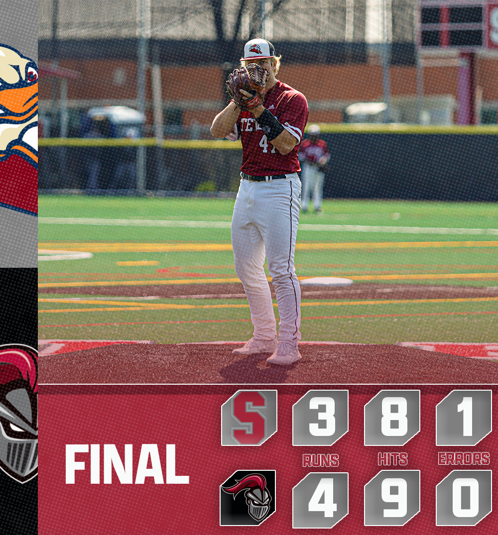 The Knights take game one. @BaseballStevens 

#AllRise #MACbaseball #d3baseball