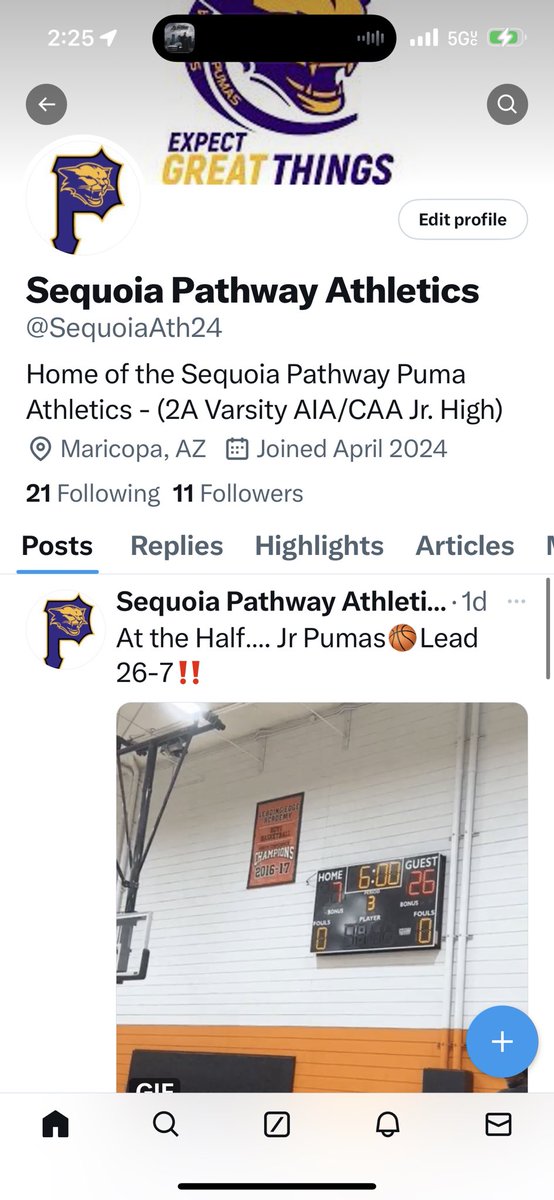 Go & Follow our @SequoiaAth24 Athletics page😂✅