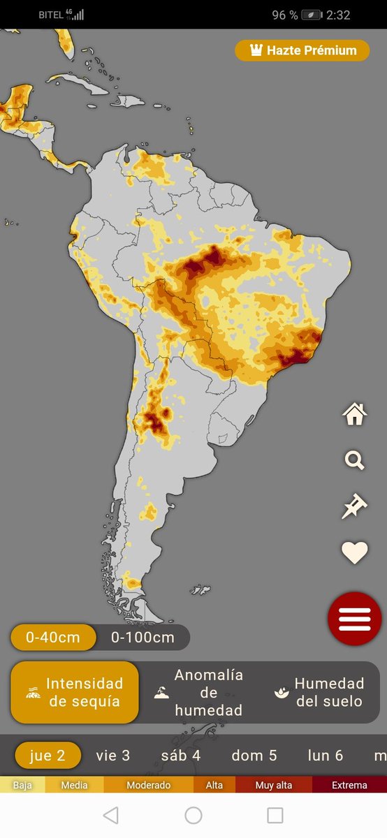 DISMINUCION de AREAS de ANOMALIAS SECAS y de INTENSIDAD de SEQUIA & CRECIMIENTO de AREAS de ANOMALIAS HUMEDAS sobre el PERU & SUDAMERICA.Esto significa que EL MEGA #FENONENOELNIÑO MODOKI va a FASE LLUVIOSA EXTREMA del  OTOÑO24 hasta el 2025 y  esta LLOVIENDO/GARUANDO de MADRUGADA