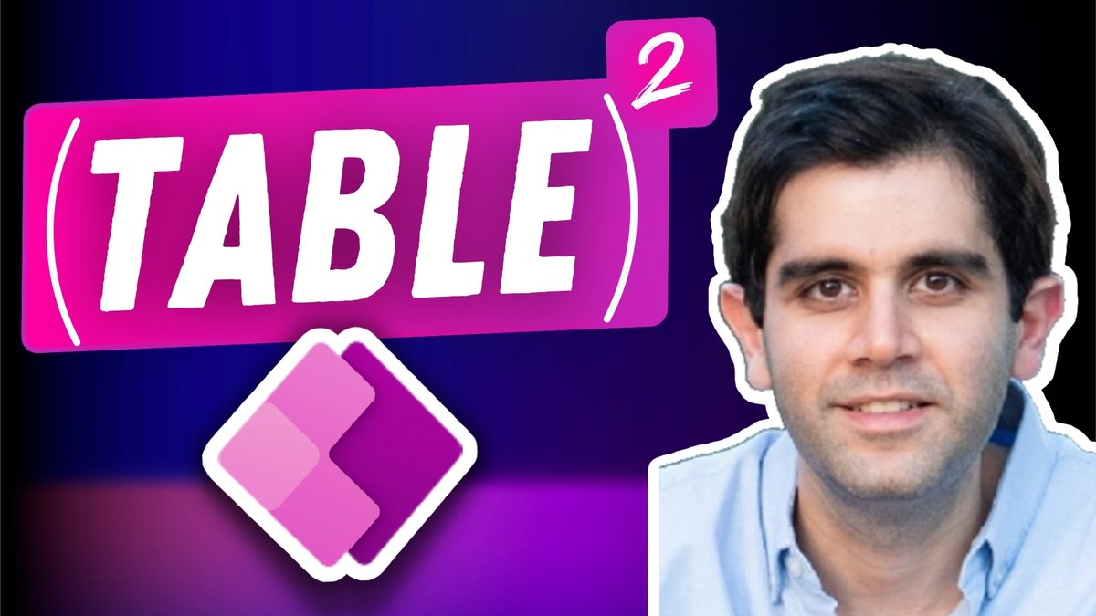 ⭐ Mastering the Modern TABLE Control in Power Apps 

Watch 📽️ youtu.be/KxPjGCQGreM

✔️ Table Control Properties
✔️ Interconnect Related #Dataverse Tables
✔️ Search &amp; Sort data in Table Control
✔️ Build Responsive Canvas App

#PowerApps #PowerPlatform
