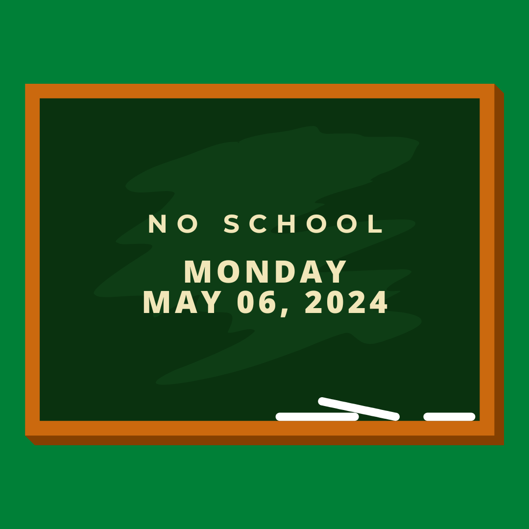 Please note that there will be no school on Monday, May 6th, as it is designated as a Non-Instructional Day. Classes will resume on Tuesday, May 7th, which will be Day 3 of the school day cycle. #tecvoc