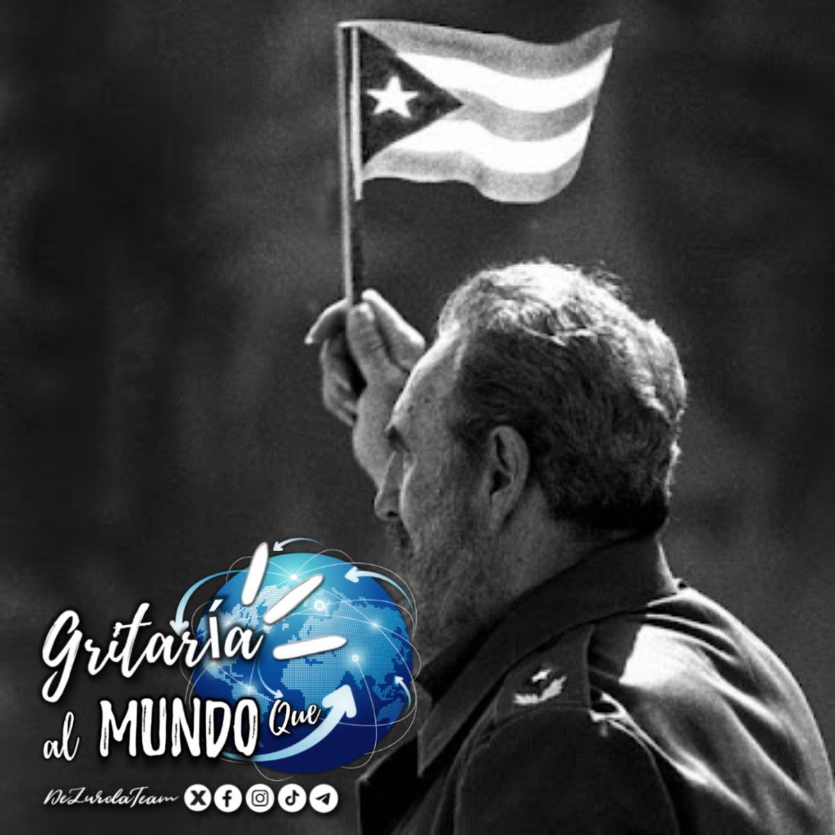 Y si me pregunta qué soy #GritaríaAlMundoQue soy revolucionaria , comunista y zurda y seguidora de la ideas de #Fidel. #DeZurdaTeam @DeZurdaTeam_ @DeZurdaTeam_