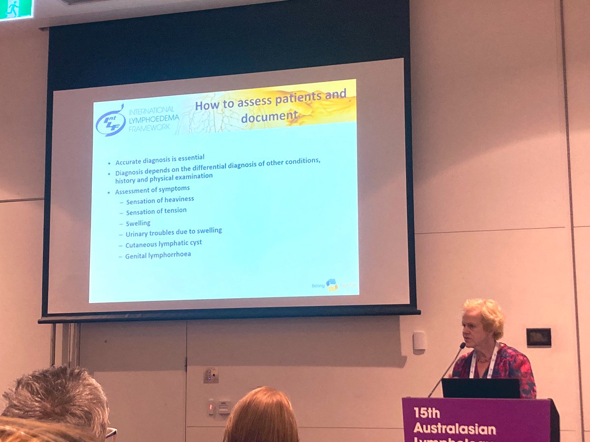 An accurate #lymphoedema diagnosis is absolutely imperative. Interdisciplinary care is essential 🔑 ~ Prof Christine Moffatt #ALAconf2024 @ILF_Lympho @BritishLymph