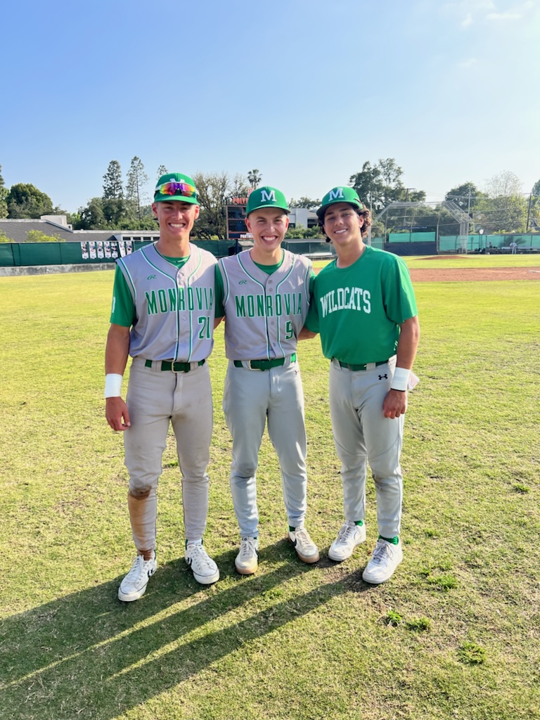210 Prep Sports (@210prepsports) on Twitter photo Baseball: <a href="/MonroviaBasebal/">@MonroviaVarsityBaseball2022</a> 6, Pasadena Poly 1 in first round of D-5 playoffs. Zach Menlove allowed one run on two hits, didn't walk a batter and struck out 19 Panthers.
<a href="/MonroviaFootba1/">Monrovia Football</a>
210prepsports.com/2024/05/04/zac… Baseball: <a href="/MonroviaBasebal/">@MonroviaVarsityBaseball2022</a> 6, Pasadena Poly 1 in first round of D-5 playoffs. Zach Menlove allowed one run on two hits, didn't walk a batter and struck out 19 Panthers.
<a href="/MonroviaFootba1/">Monrovia Football</a>
210prepsports.com/2024/05/04/zac…