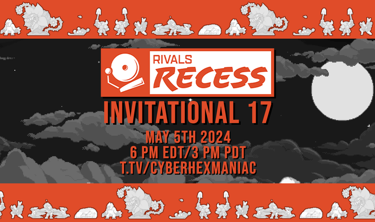 Even after the excitement of RRM last week, we still have more to offer with the Season 17 RRC Invitational coming this weekend! The stage is set for an exciting finale this Sunday evening; be sure to tune in and see who will be the next Rivals Recess champion!