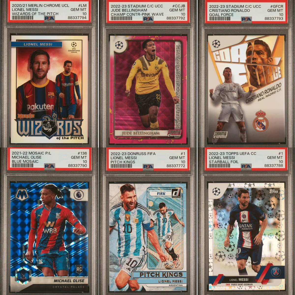 @jcutlersburner Messi’s - $50 each Ollie nfs Jude- $45 Ronaldo - $50 Prices are shipped