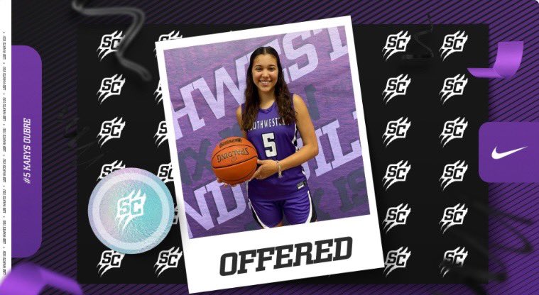 After a great visit i’m blessed to receive an offer from Southern College! Thank you Coach Parker 💜🖤 #gobuilders