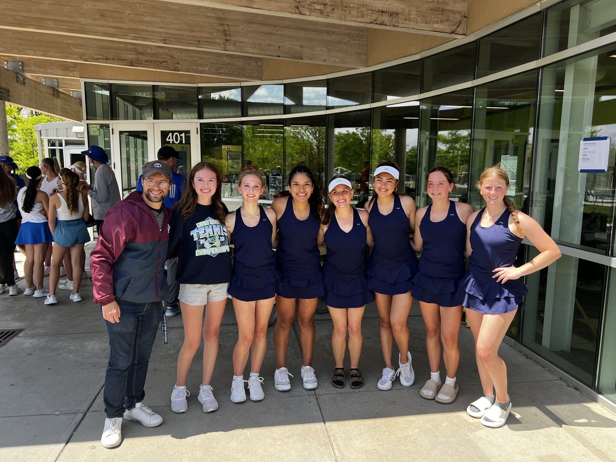LNStennis's tweet photo. North Star Gator Nation JV earns 2nd place as a team at the city championships today!! Way to battle! 🎾🤝🐊🧃🎾#onepointtwo #letsgonorth

1 singles - Kate - 3rd
2 singles - Abby - 3rd
1 doubles - Ruby &amp; Ivanna - 1st
2 doubles - MaKenna &amp; Mariana - 4th https://t.co/H0uPng2sfg