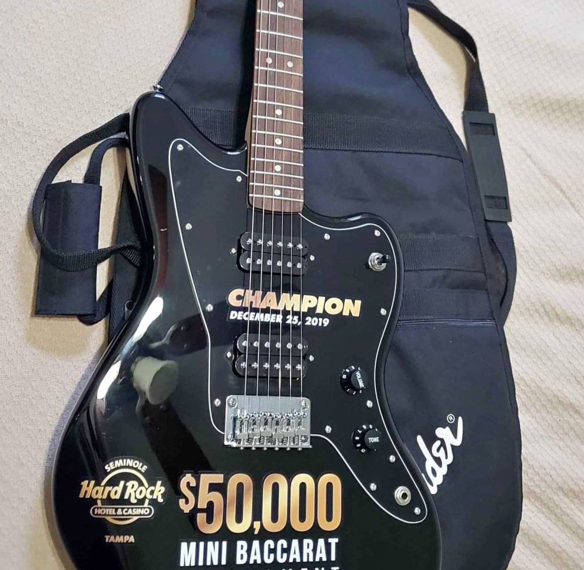 Should I cop the $50,000 Mini Baccarat Champion Jazzmaster?