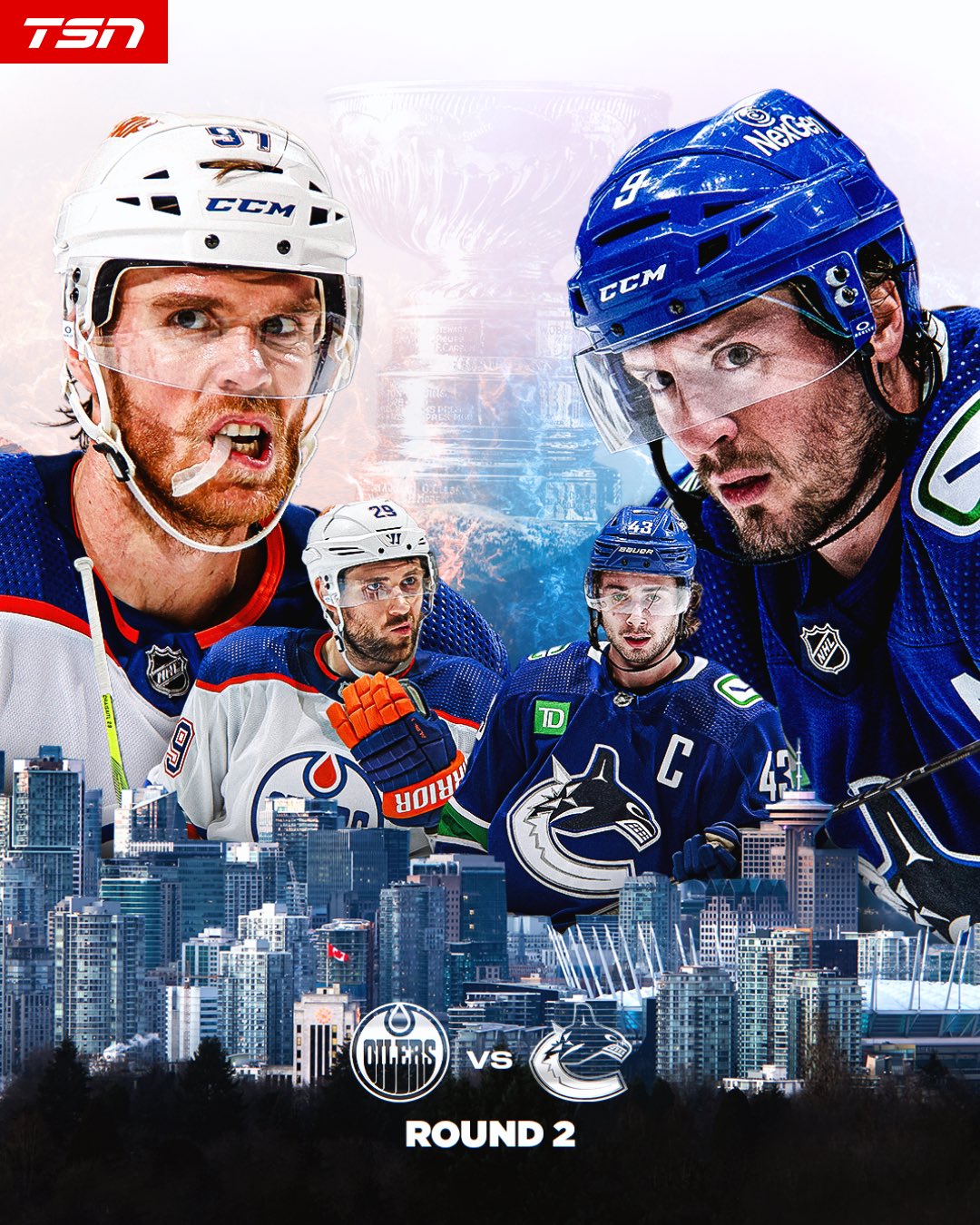 TSN on X: "CANADIAN SERIES INCOMING!🇨🇦 The Edmonton Oilers and Vancouver  Canucks will meet in the 2nd round, who are you taking?👀 #StanleyCup  https://t.co/PSn1rtTZWH" / X