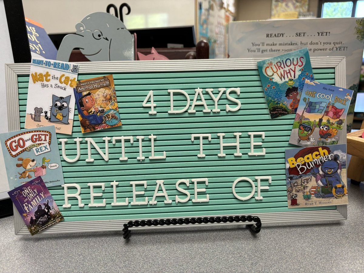 4 more days! My students and I are SO excited!!!