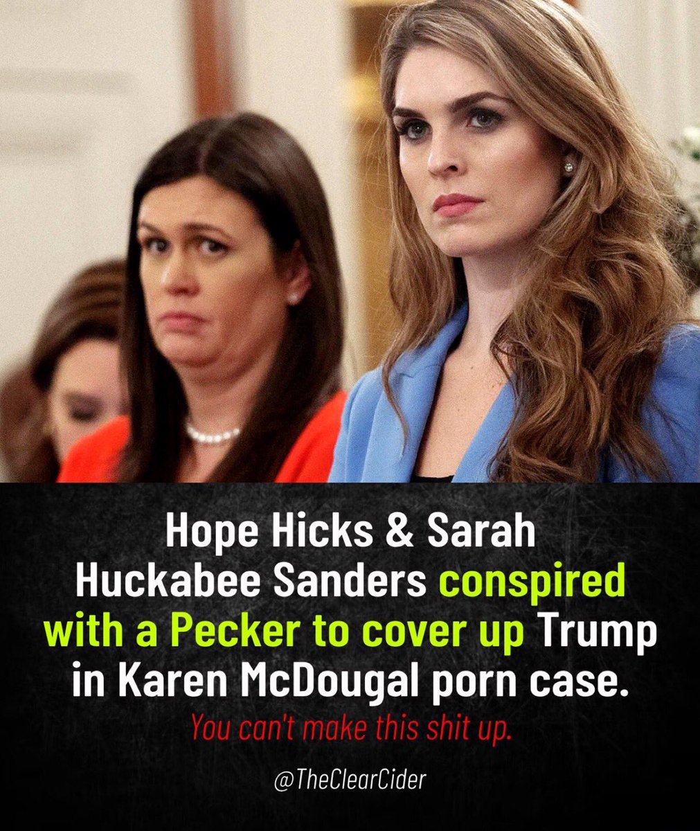 Hope Hicks didn’t just turn a blind eye to TЯ☭mp’s affairs & horrific treatment of women.

She was a key member of the cover-up team!

#LastWord