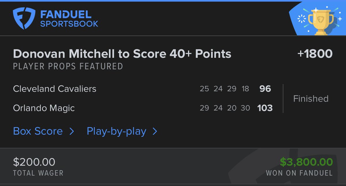 Called Donovan Mitchell to go off tonight 👏 (via @LCapitanBets | @FDSportsbook)