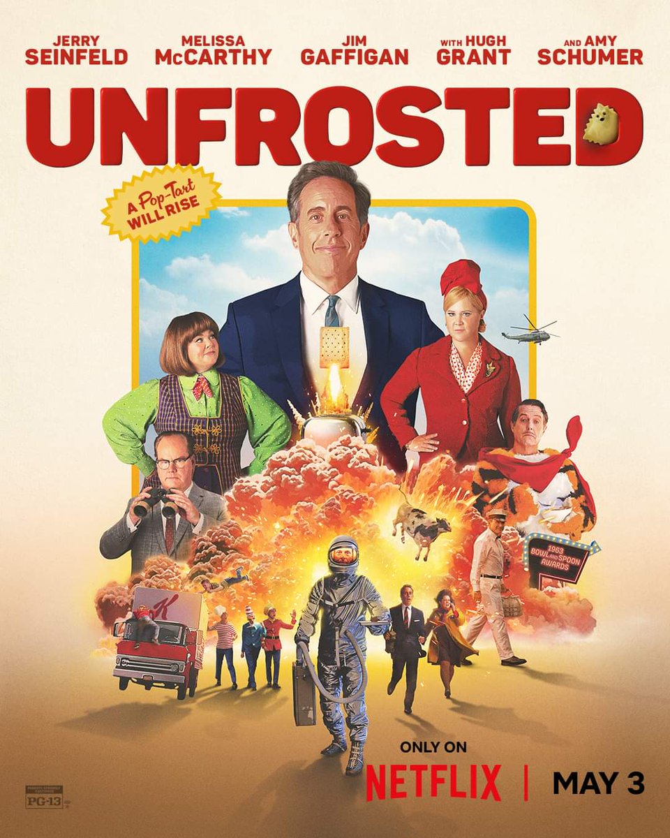 A quick review of the movie Unfrosted youtu.be/_fCXqj4w_Nc?si… #Unfrosted #kellogs #post #postcereal #breakfast #poptart #Netflix #MovieReview #Seinfeld
