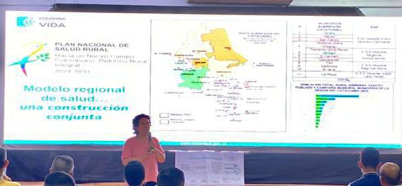 #MinSalud desarrolla en el #Catatumbo una jornada de construcción del modelo regional de #Salud. Trabajamos para elaborar colectivamente con liderazgos indígenas y campesinos, un modelo que incluya todas las necesidades en salud de las comunidades. #SaludEnLasRegiones