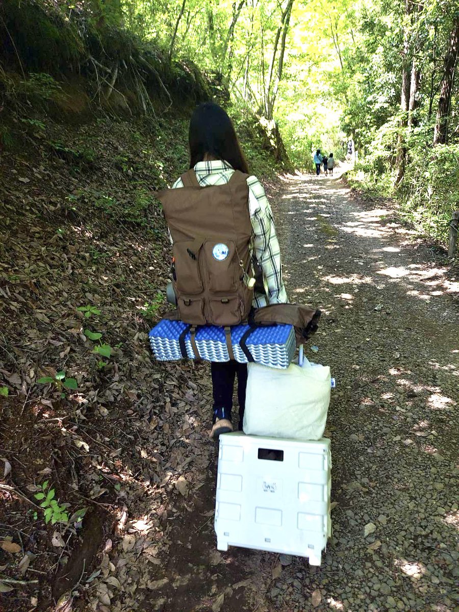 撤収完了です٩( ´ω` )و これから、ザック見に行きます🏕️✨