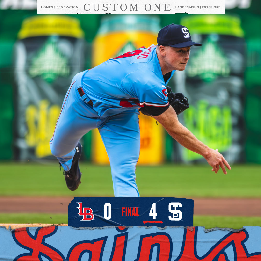 .<a href="/LouieVarland/">Louie Varland</a> Dominates, Saints Blank Bats In Under Two Hours, 4-0

Story: milb.com/st-paul/news/v…