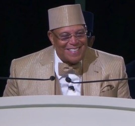 #Farrakhan 
“But what they don’t realize is that what I’m doing is directed by God and the Christ, which will give God the justification for His attack on this world.” (Emphasis mine)- @LouisFarrakhan  🎺