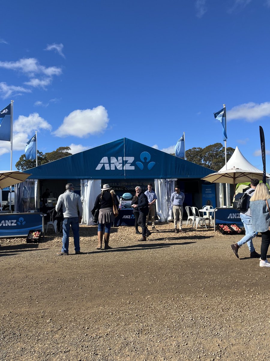 #Agfest2024 ANZ and plenty of apples to give away. Site 606🍎🍎