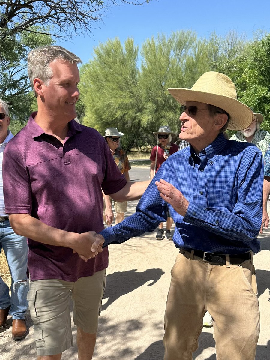 Such a treat to join other lovers of Catalina State Park this morning to dedicate a sign honoring the efforts of concerned community members that led to the creation of the park in 1983. The keynote speaker was former District 5 Supervisor David Yetman, host of The Desert Speaks.