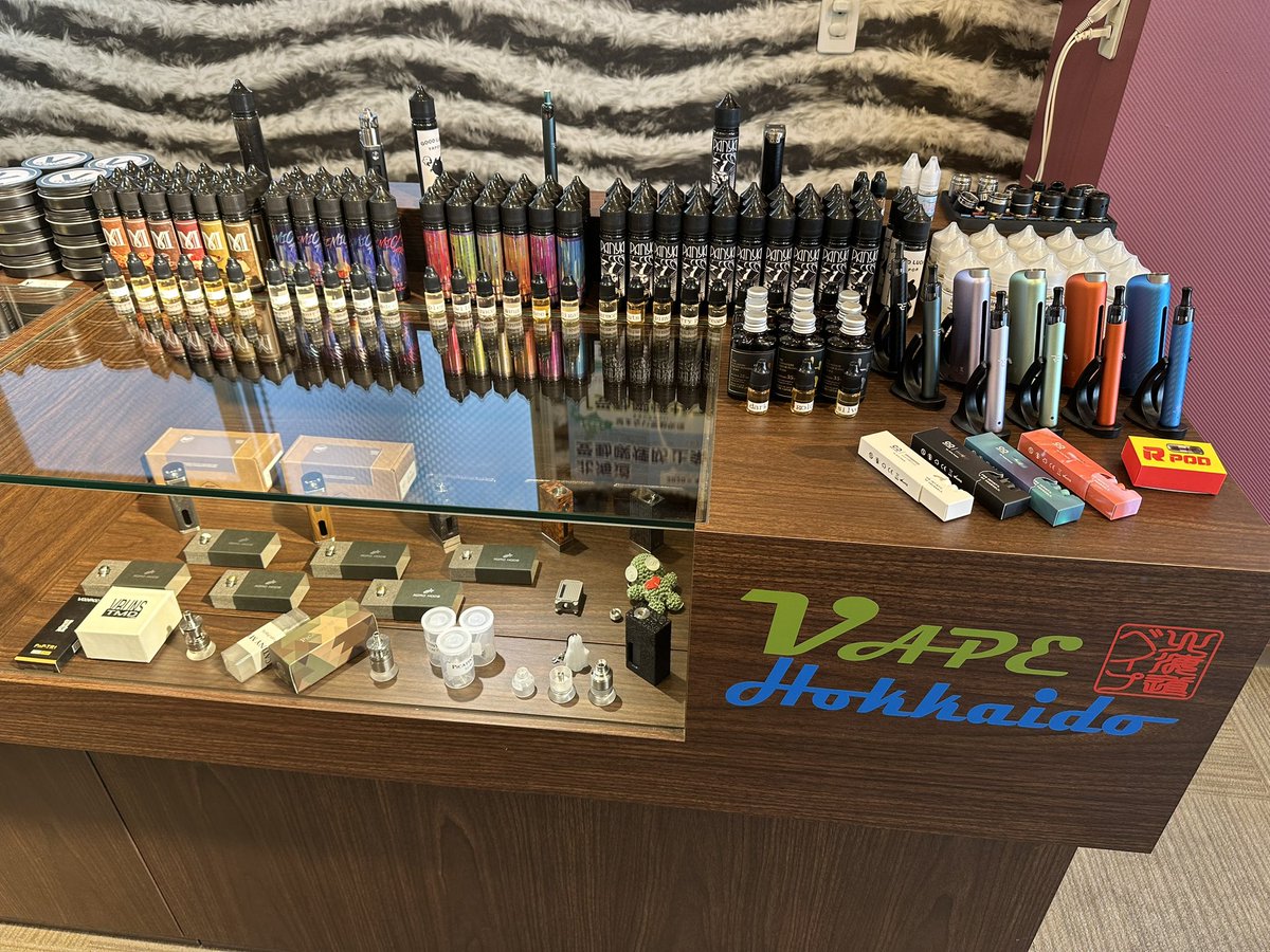 🔥本日は北海道POP UP SHOP🔥 Vape hokkaido(@vape_hokkaido)さんにてAVM出店中です！