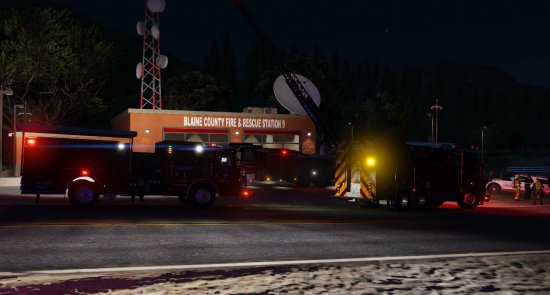 T6, R6, and E1 had responded to a working structure fire at Station 9. No injuries were reported. FMO investigators sighted possible signs of arson on the scene.