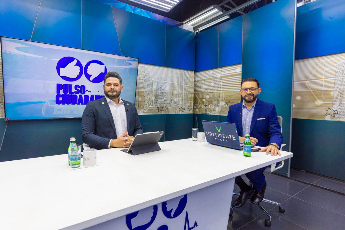 El presidente del Banco Central de Reserva participa en la entrevista @PulsoCiudadanos en Canal 19 de @MegavisionGMV para contarle a los salvadoreños sobre el Censo de Población y Vivienda El Salvador 2024.  
Únete a la transmisión en: 
shorturl.at/ghP19