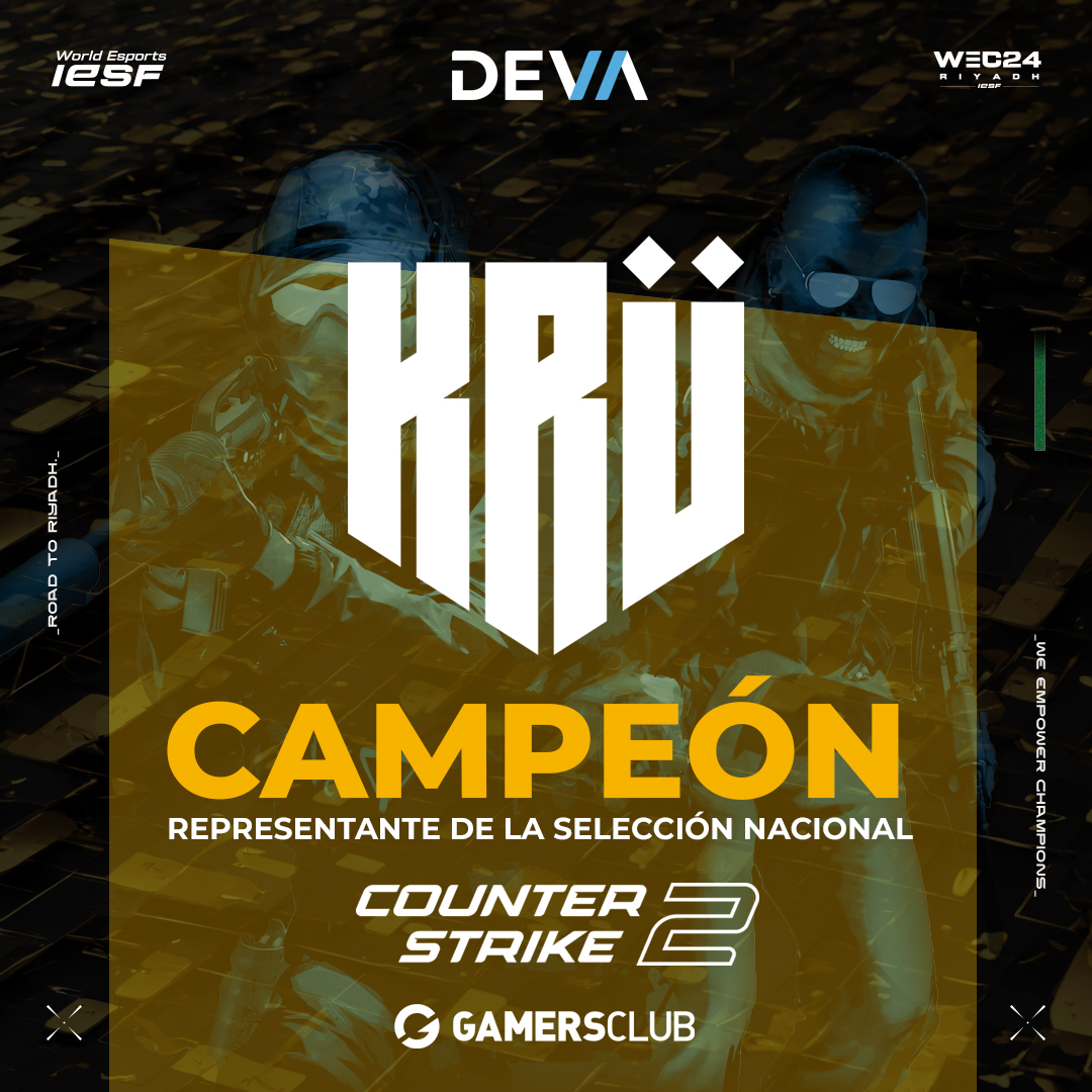 Infartante final entre KRÜ ( @KRUesports ) y BESTIA ( @bestia_corp ) en un interminable Nuke, mapa decider dónde KRÜ  se logra coronar con la victoria y convertirse en el equipo representante de la Selección Nacional de Cs2 Argentina.
@iesf_official

#IESF #WEC24 #WorldEsports