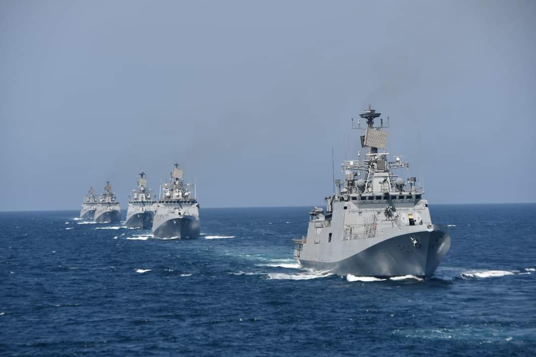 A Formidable Fleet : Symphony of Power 🇮🇳
  #NavalWarfare  #NavyReadiness